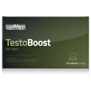 Cool Mann Testoboost con Tribulus per Energia e Vita Sessuale